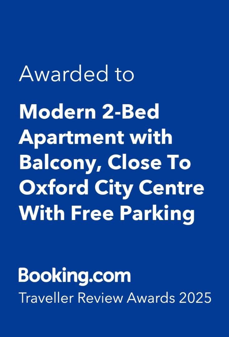 Modern 2-Bed Apartment With Balcony, Close To Oxford City Centre With Free Parking Εξωτερικό φωτογραφία